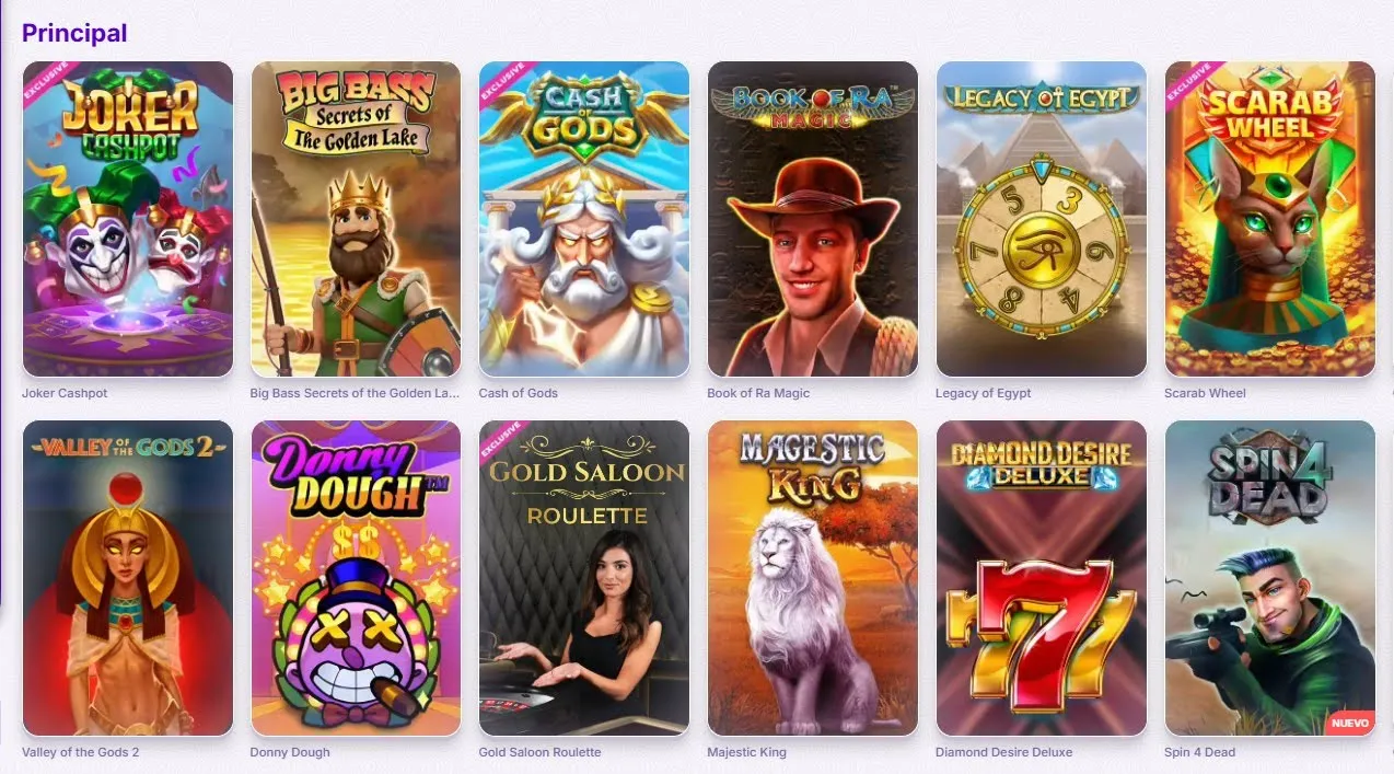 RoboCat Casinospellen RoboCat-spellen