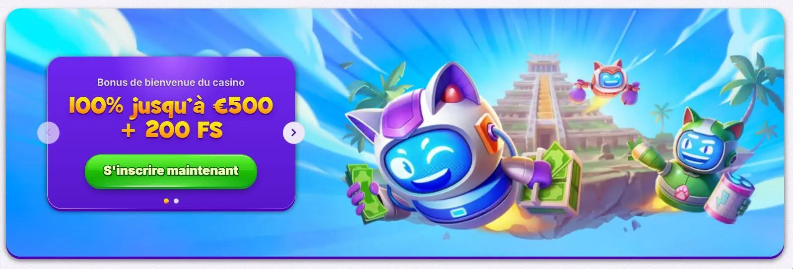 RoboCat Online Casino. RoboCat Casino